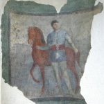 Inv. 10816_ Pittura parietale cavaliere