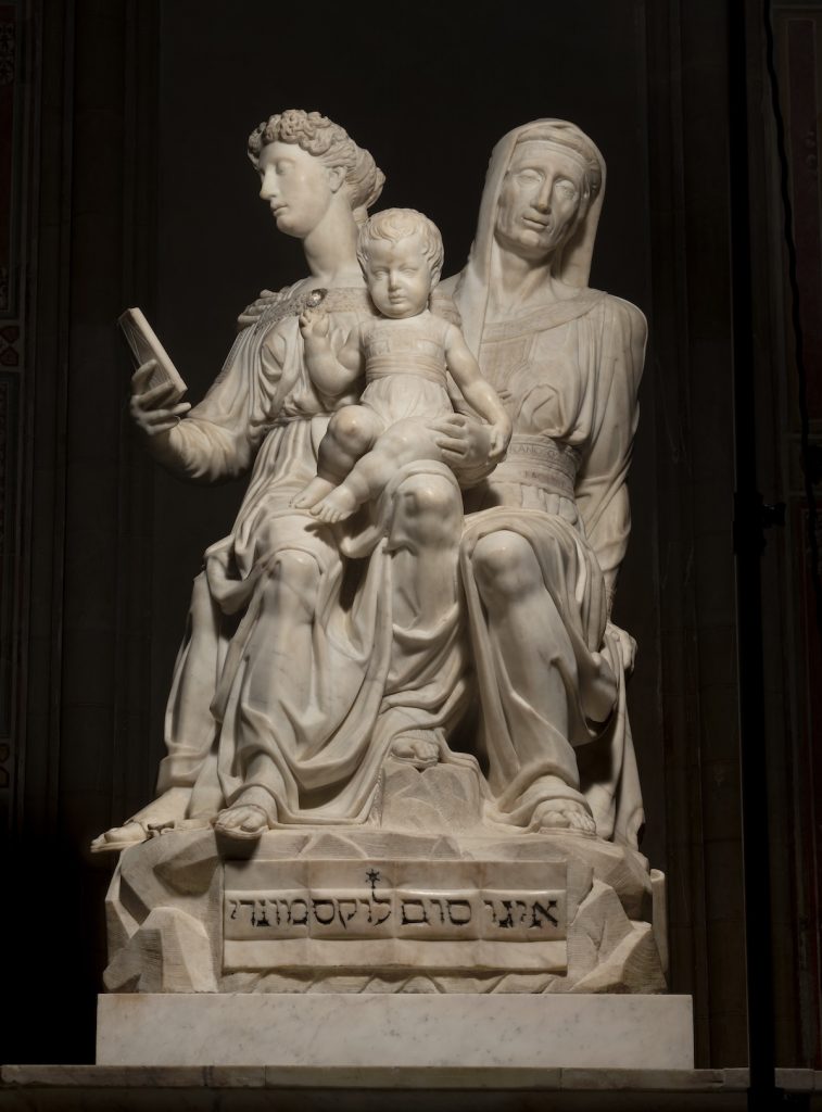 Francesco da Sangallo_Vergine col Bambino e Sant’Anna _Chiesa di Orsanmichele_Firenze